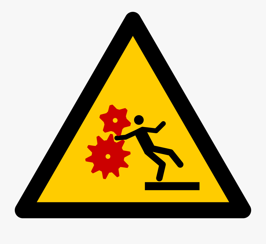 Flame Sign Clipart , Png Download - Slip Hazard Warning Sign, Transparent Clipart