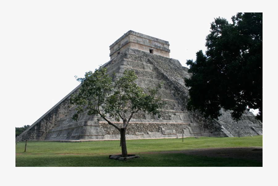 Clip Art Landmark Mayan - Chichen Itza, Transparent Clipart