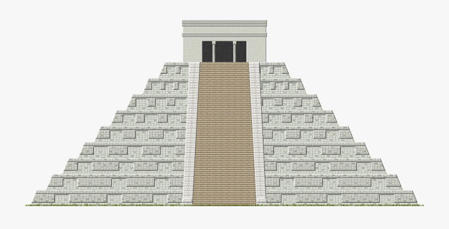 Chichen Itza By Herbertrocha - Chichen Itza Pyramid Png, Transparent Clipart