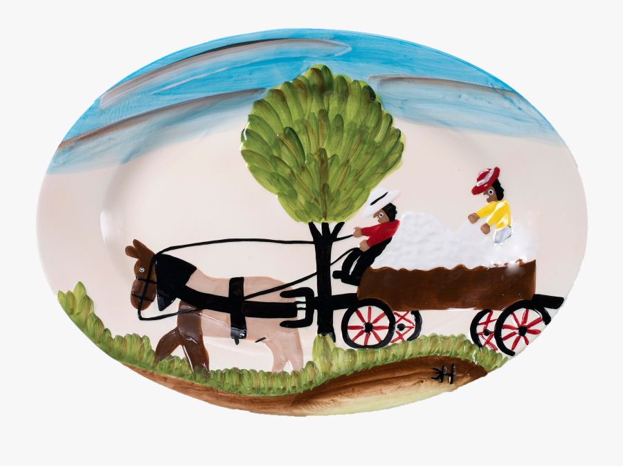 Cotton Wagon Oval Platter"
 Title="cotton Wagon Oval - Coffee Table, Transparent Clipart