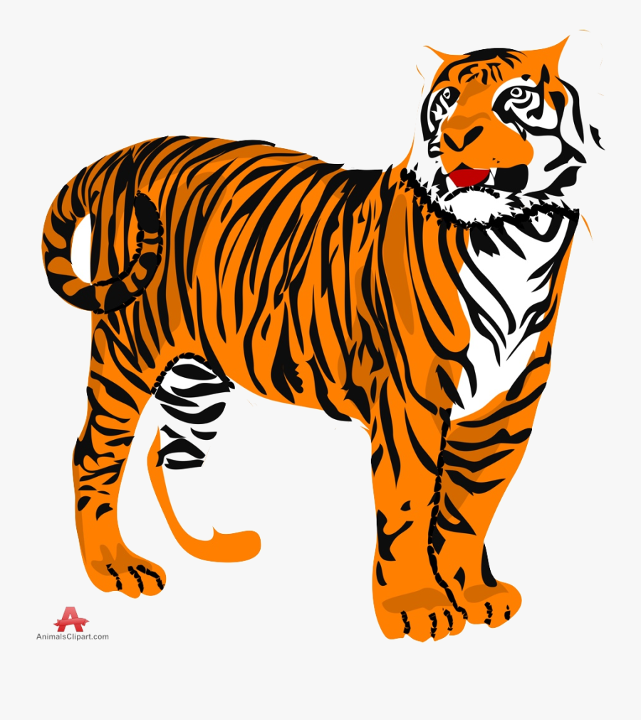 Tiger Clip Art Clipart Photo Transparent Png - Tiger Clipart, Transparent Clipart