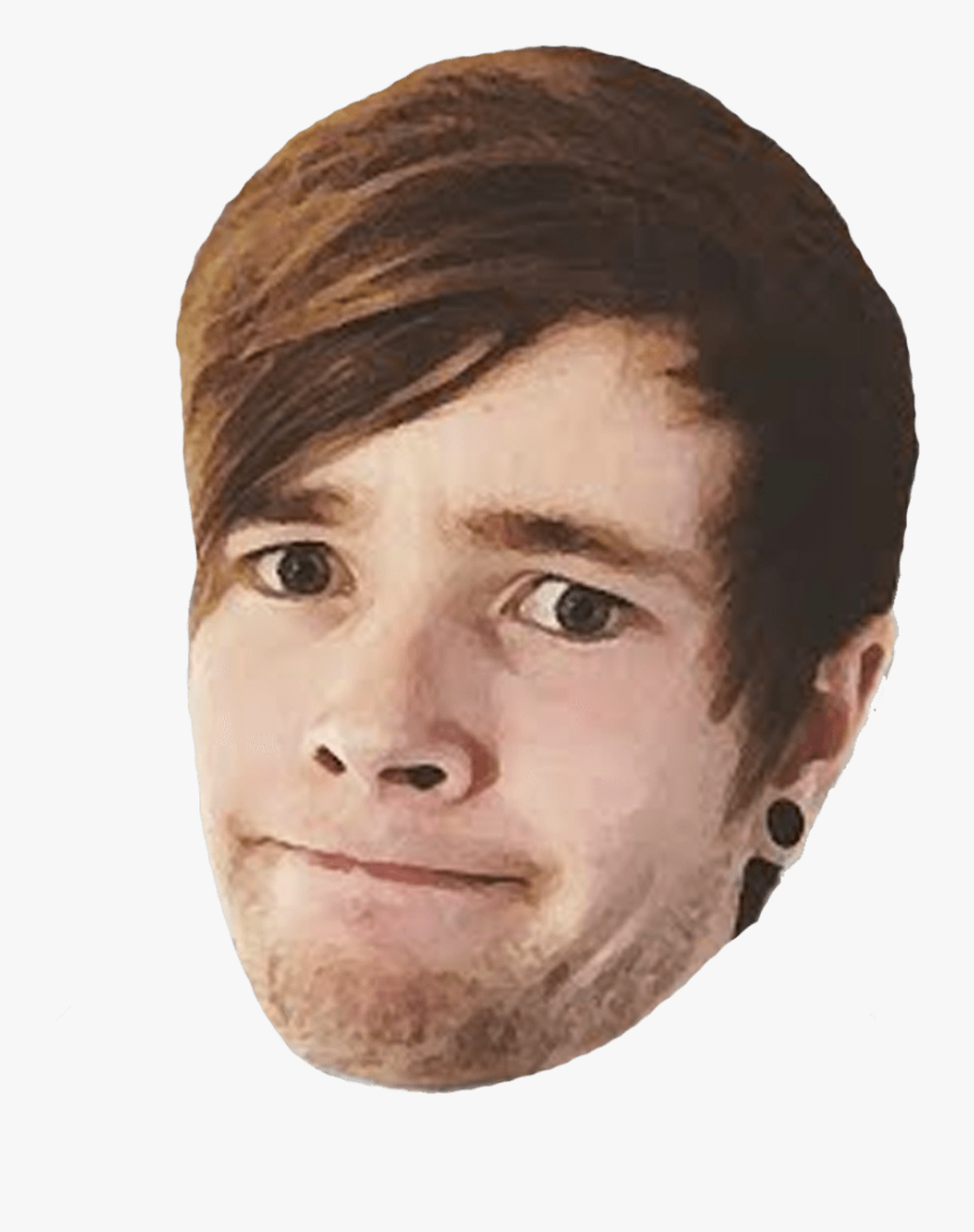 Dantdm Face Transparent - Dantdm's Face, Transparent Clipart