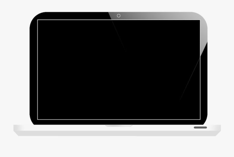 Transparent Laptop Icon Png Transparent - Tablet Computer, Transparent Clipart