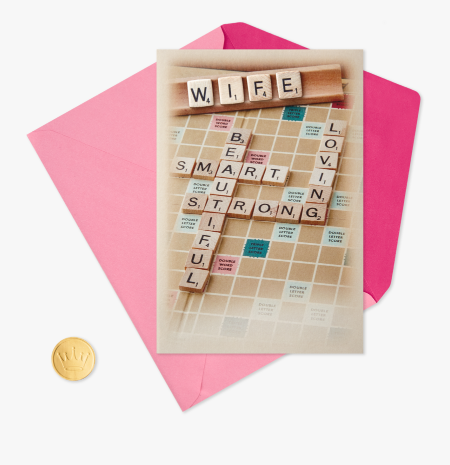 Transparent Scrabble Letters Png - Paper, Transparent Clipart