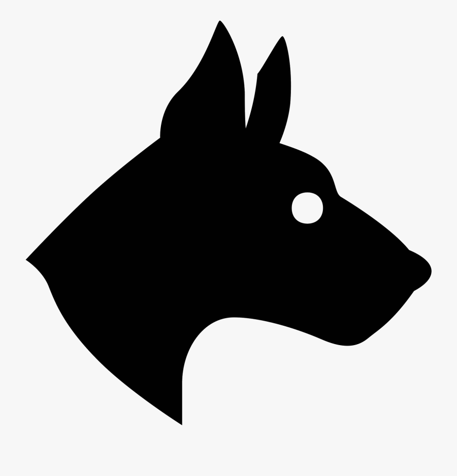 Transparent Dog Clipart Black And White Png - Dog Ico, Transparent Clipart