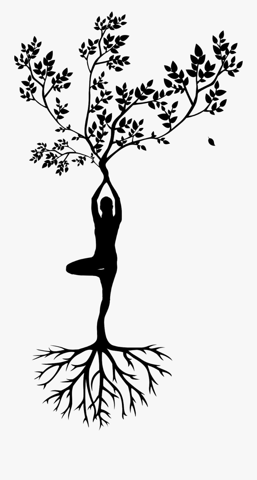 Picture Free Stock Meditation Silhouette Women Yoga - Woman Tree Of Life Silhouette, Transparent Clipart