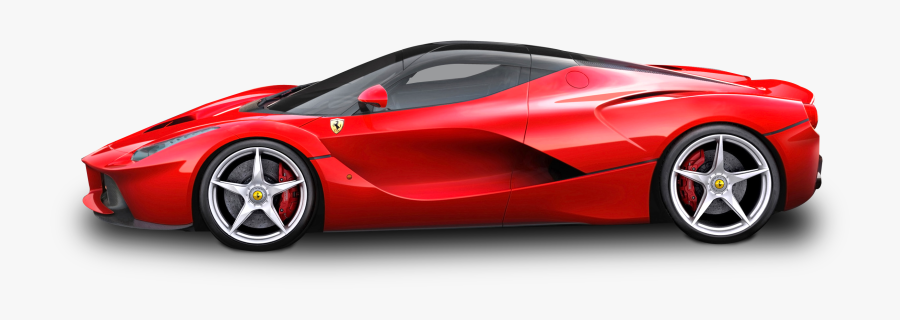 F40 F50 Car Laferrari Maranello Ferrari Red Clipart - Ferrari Laferrari Left Side, Transparent Clipart