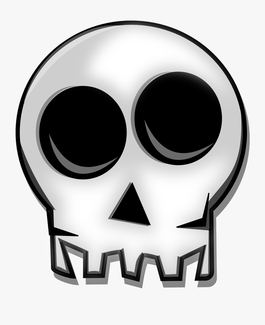 Bones Death Mort Skeleton Skull Png Image - Skull Remix, Transparent Clipart