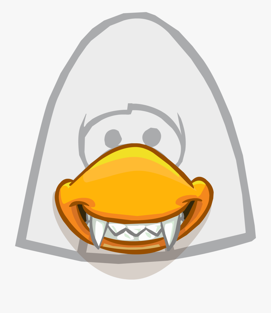 Vampire Grin Clothing Icon Id - Club Penguin Elvis Hair, Transparent Clipart