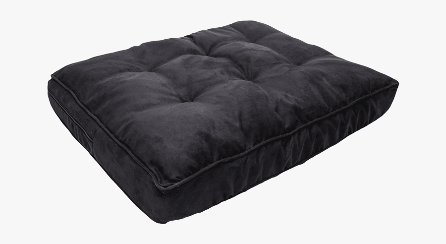 Black,furniture,dog Bed,futon - Comfort, Transparent Clipart