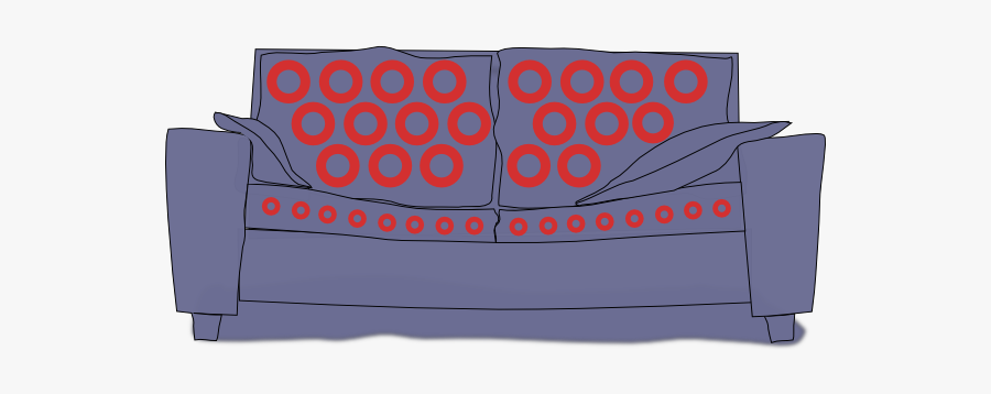 Couch Clip Art, Transparent Clipart