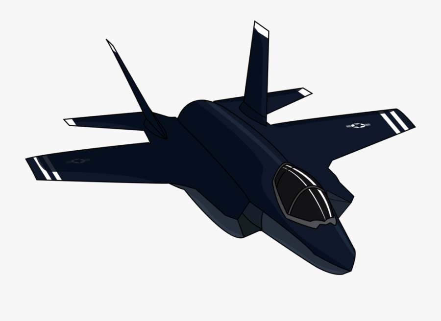 Jet Clipart F35 - F 35 Lightning Ii Vector, Transparent Clipart