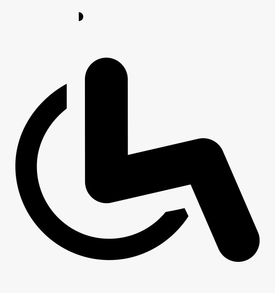 Disabled Handicap Symbol Png, Transparent Clipart