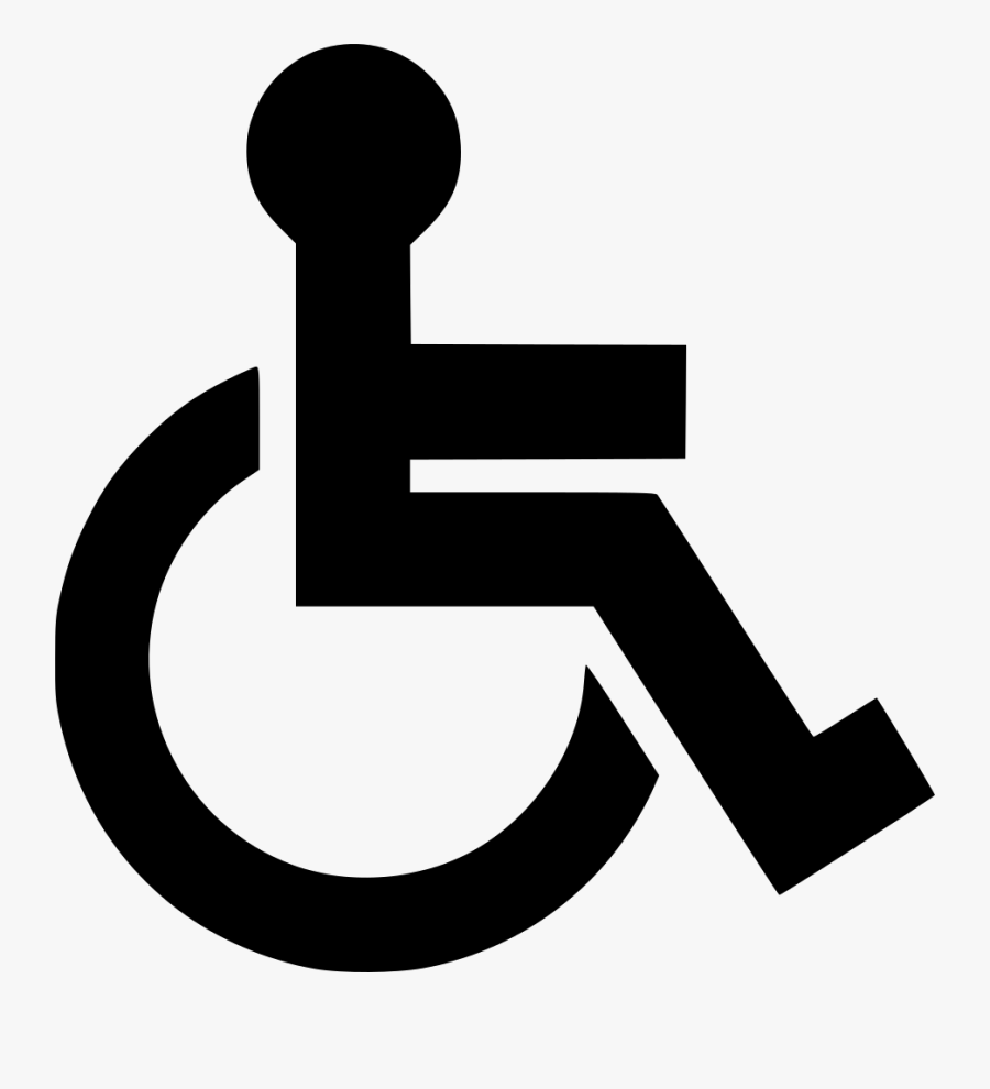 Disabled Handicap Symbol Png - Wheelchair Clipart, Transparent Clipart