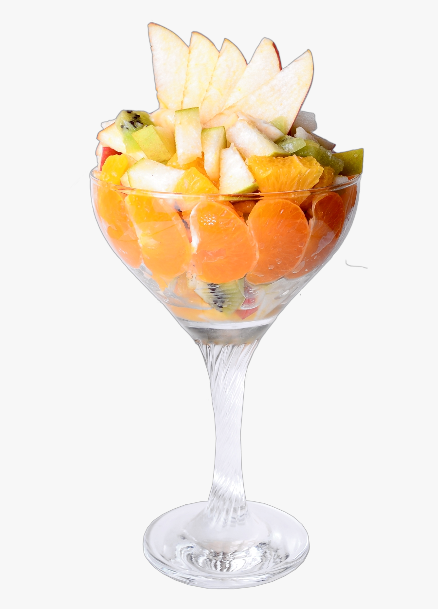 Transparent Fruit Salad Clipart - Fruit Salad With Ice Cream Png, Transparent Clipart