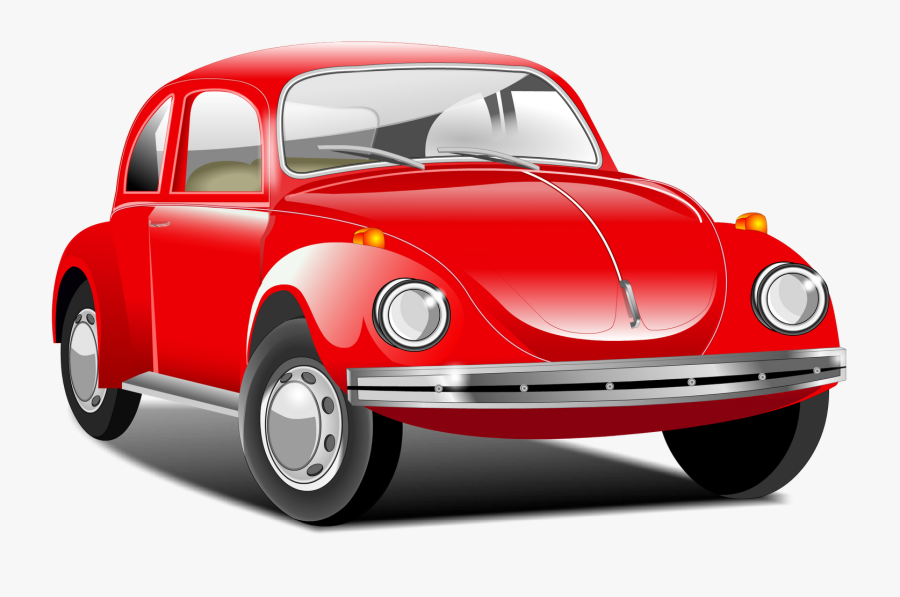 For Your Desktop - Red Vw Beetle Clipart, Transparent Clipart