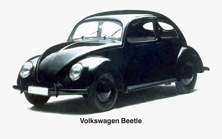 Volkswagen Beetle 1, Transparent Clipart