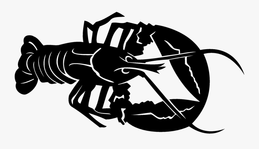 American Clip Art - Lobster Black And White Clipart, Transparent Clipart