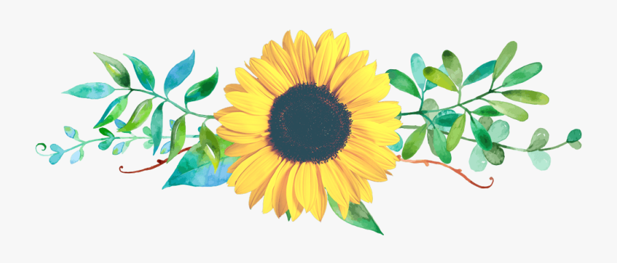 Transparent Small Flower Clipart - Gambar Desain Bunga Matahari, Transparent Clipart