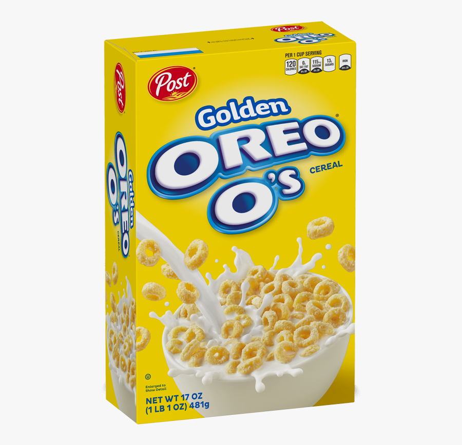 Box Goldenoreoos Not New - Golden Oreo Cereal, Transparent Clipart