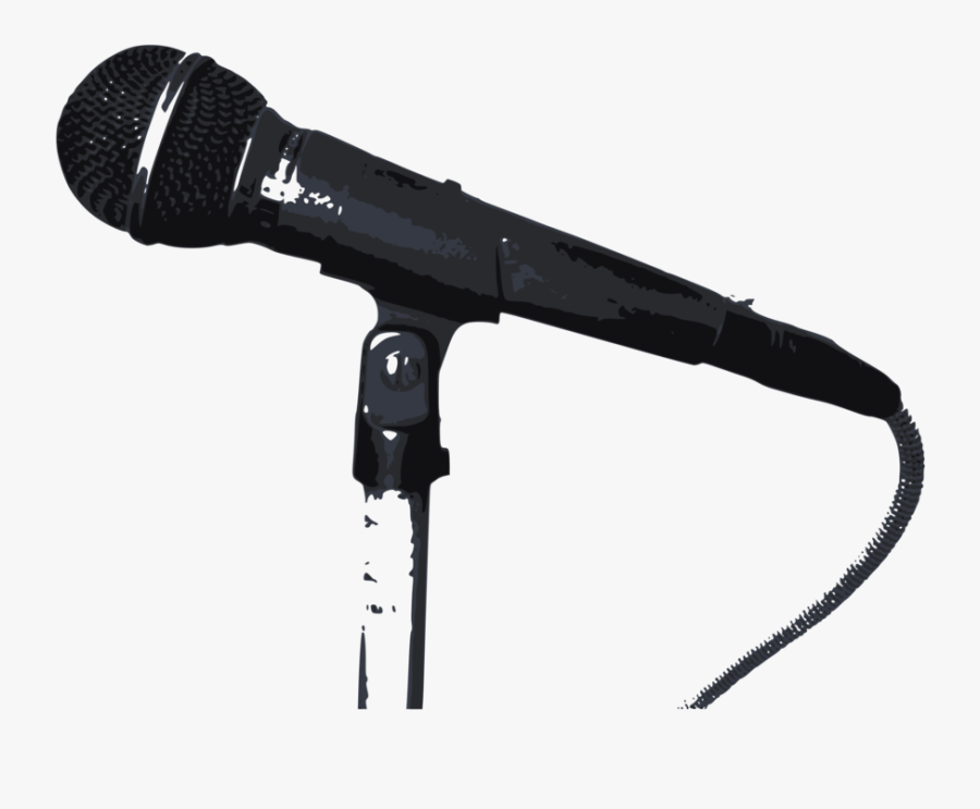 Microphone,electronic Device,audio Accessory - Electronics, Transparent Clipart