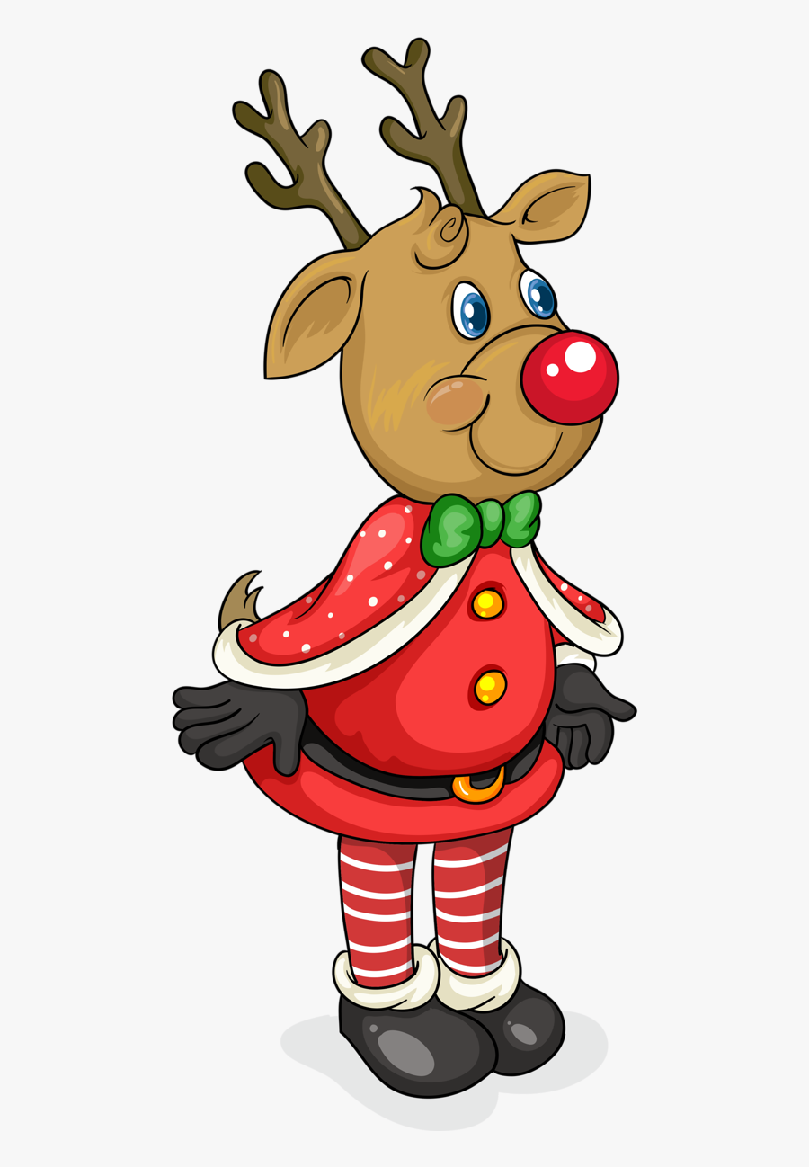 Cute Reindeer Sayings Png Cute Reindeer Sayings - Новогодний Эльф Пнг, Transparent Clipart