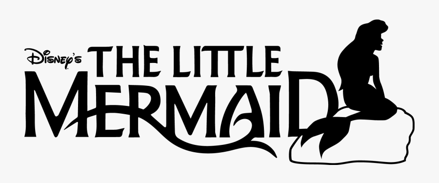 Transparent Little Mermaid Logo Png - Disney's Little Mermaid Logo, Transparent Clipart