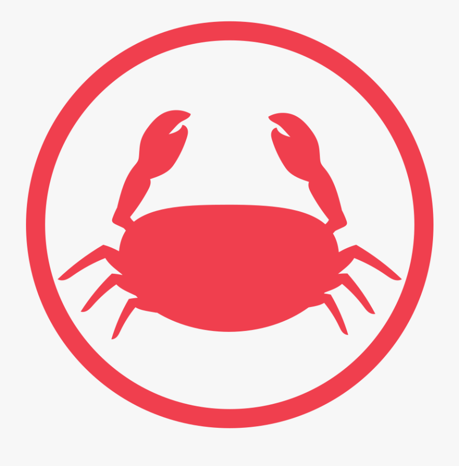 Crustacens Allergy Red Icon - Allergy Shellfish Icon , Free Transparent ...