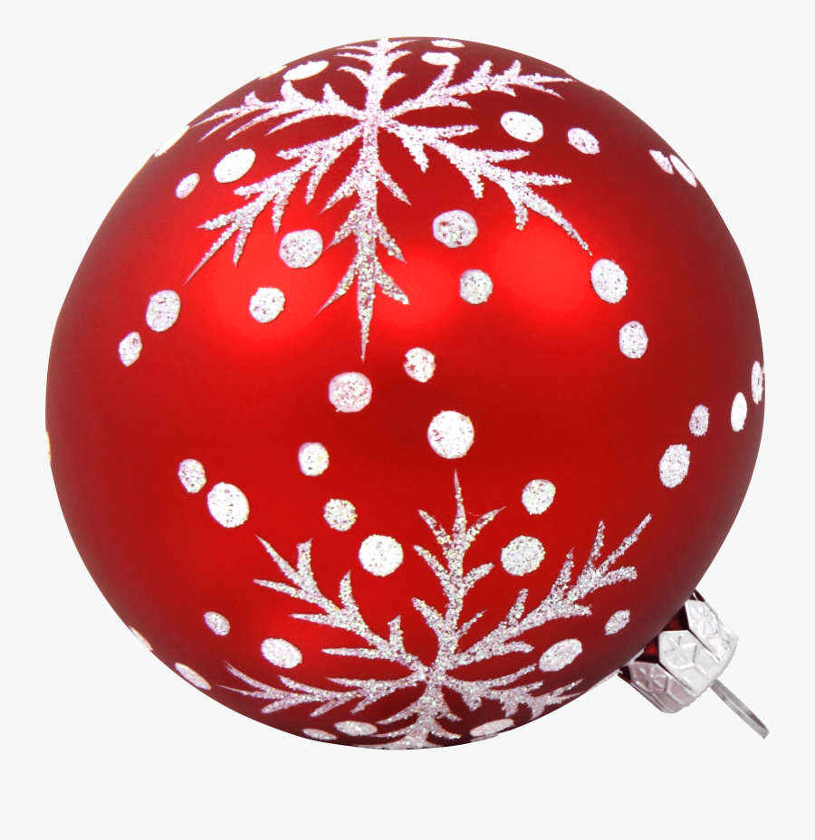 Large Christmas Red Ball Clip Arts - Navideña Png Bolas Navidad Png, Transparent Clipart