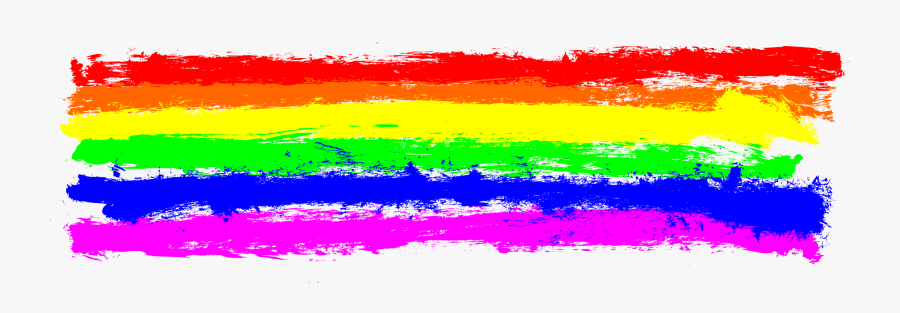 Download Clipart Rainbow Brush Stroke - Rainbow Paint Stroke Png ...