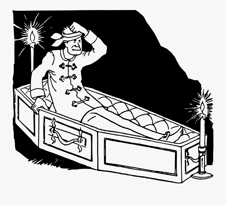 Clipart - Waking Up In Grave, Transparent Clipart