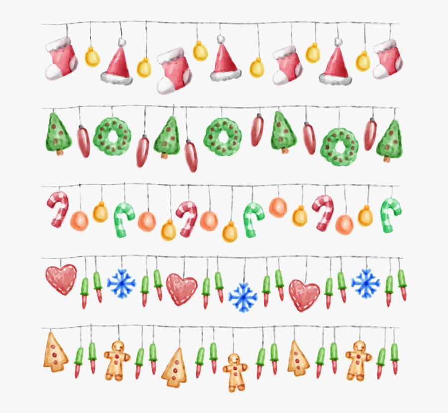Christmas Light Watercolour , Free Transparent Clipart - ClipartKey