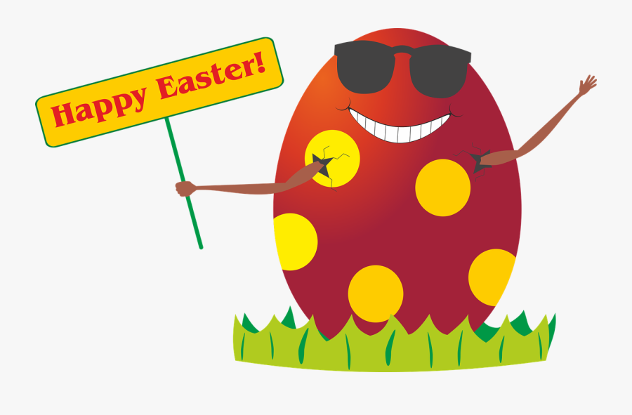 Easter Easter Egg Egg Free Picture - Funny Easter Bunny Clipart, Transparent Clipart