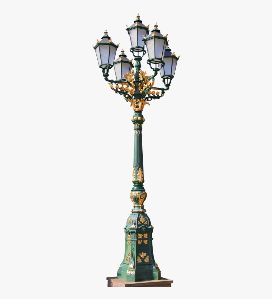 Lantern Street Lamp Lighting - Farol Vectores Png, Transparent Clipart