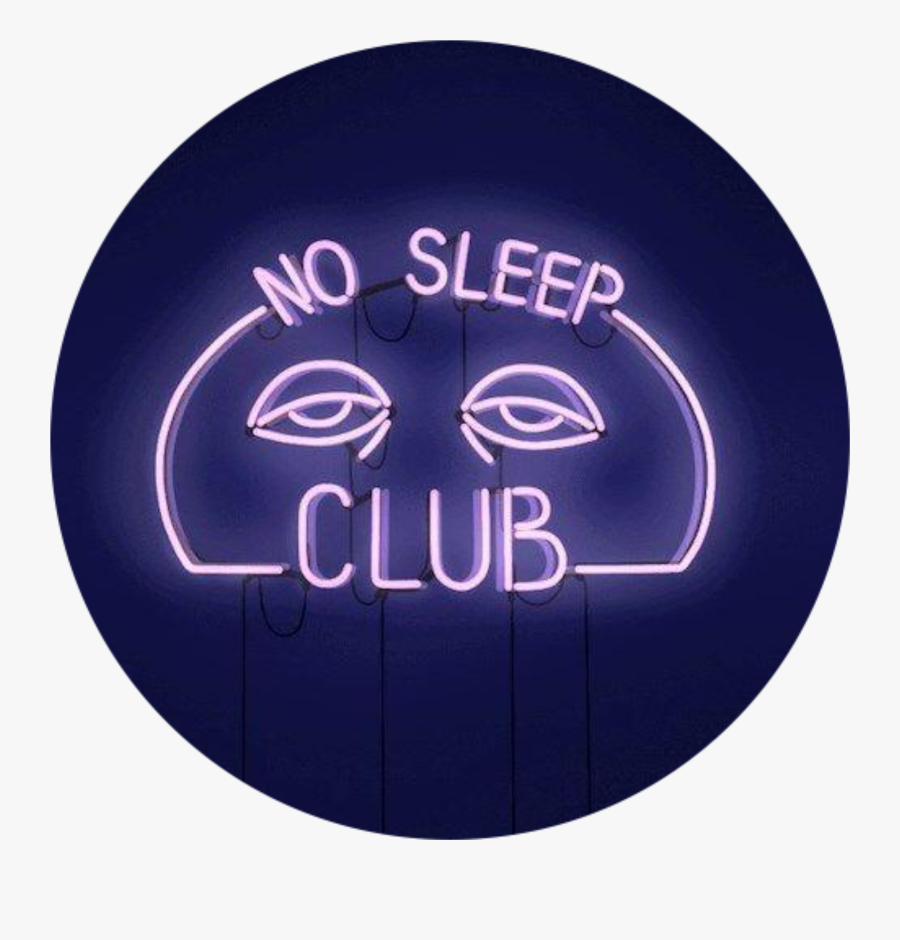 #sleep #nosleep #club #background #lights #streetlights - Circle, Transparent Clipart