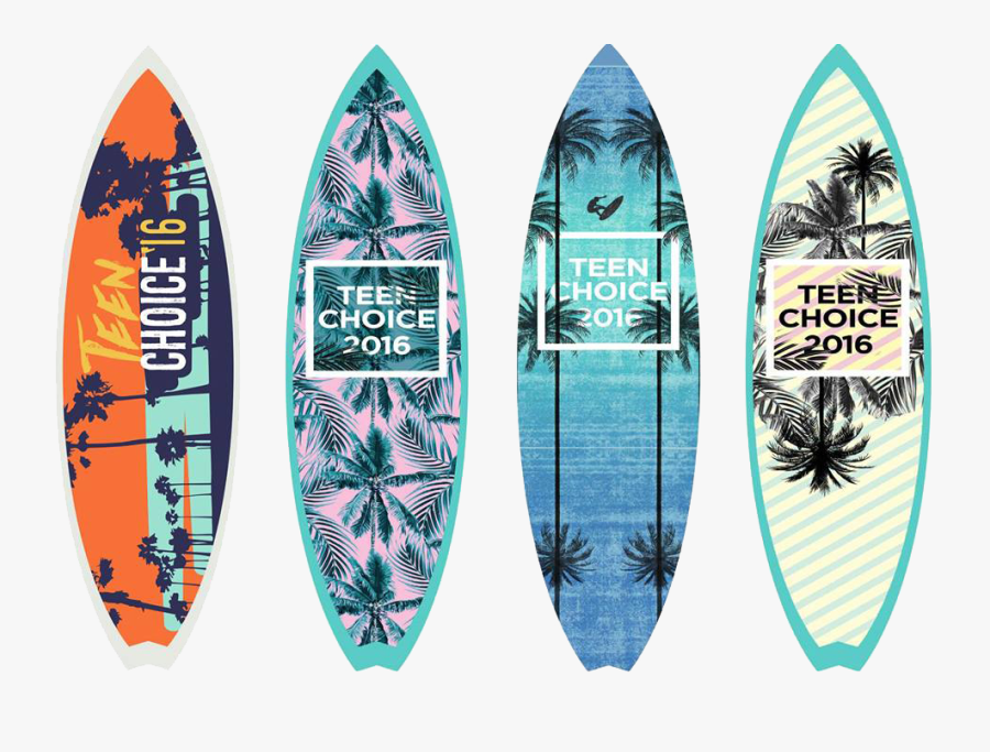 Surfboard Transparent Image - Teen Choice Awards Surfboard , Free ...