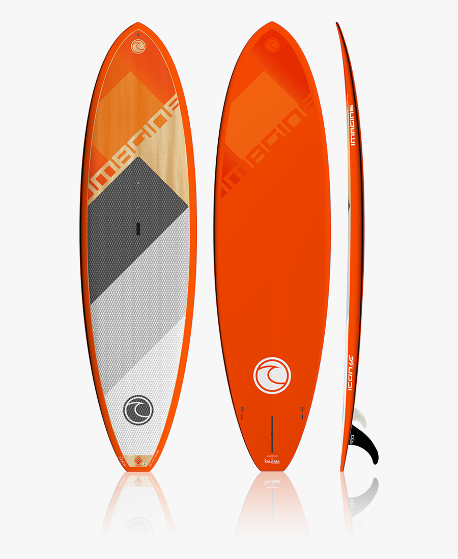 Surfing Clipart Skimboarding - Imagine Surf Icon Wood 11, Transparent Clipart