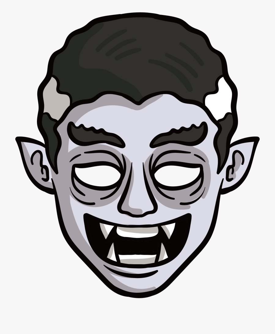 Count Frankenstein S - Dracula Face Png, Transparent Clipart