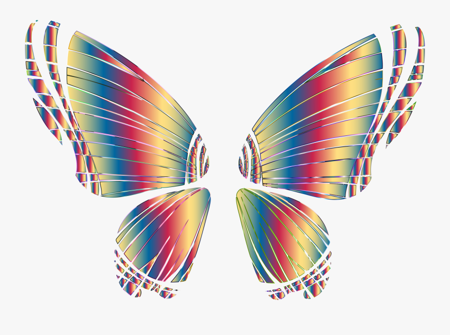 Butterfly Clipart Outline, Transparent Clipart