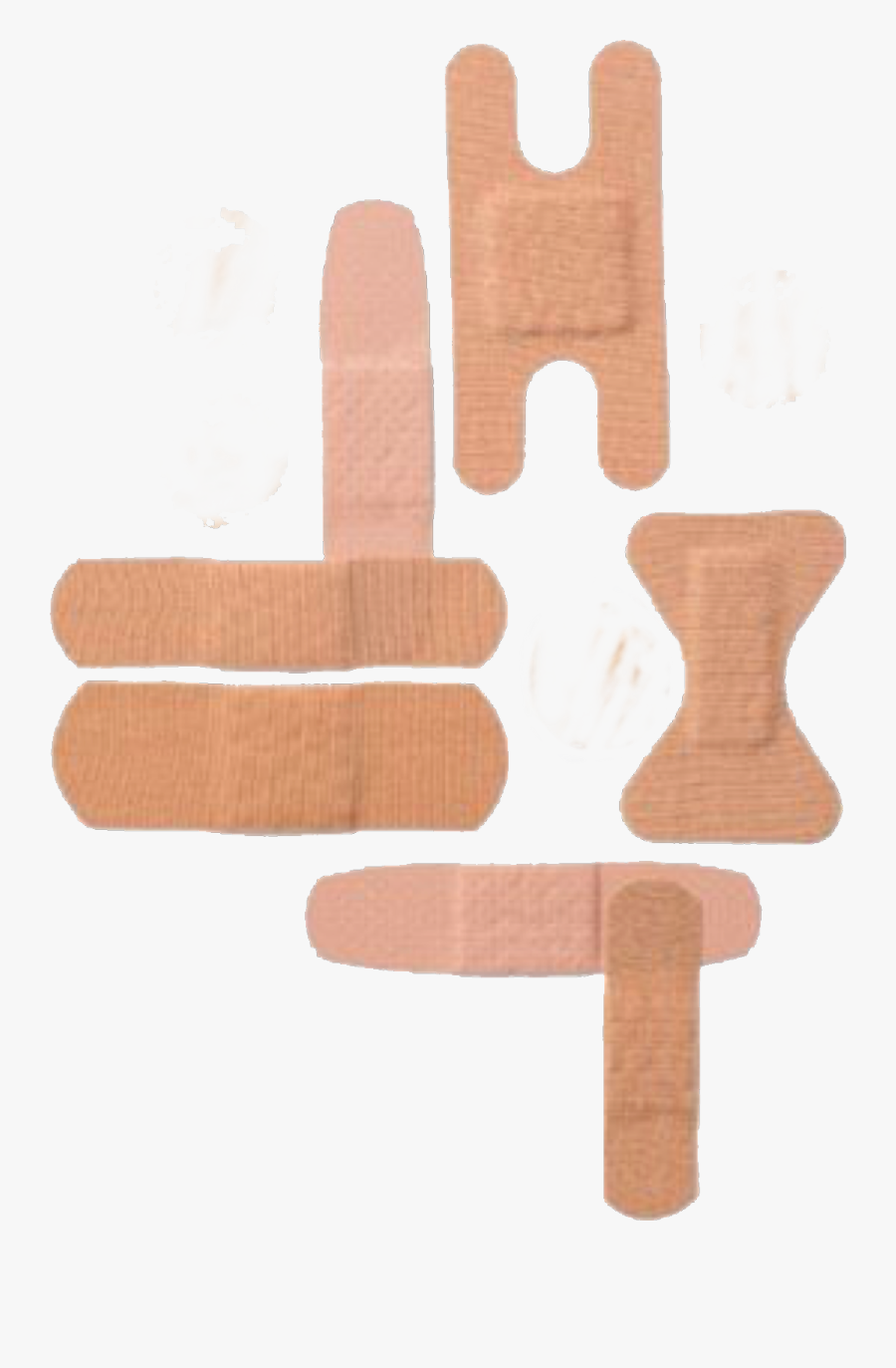 #bandaid #sticker #bandaids #stickers #bandage #bandages - Plywood, Transparent Clipart