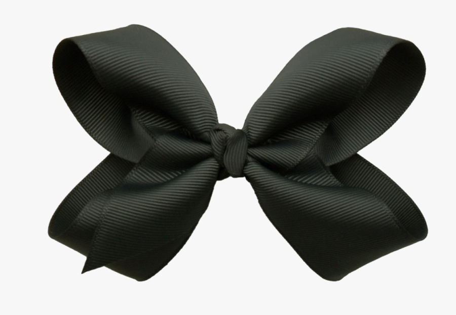 Black Bow Png, Transparent Clipart