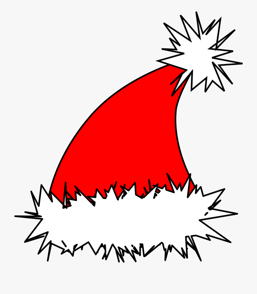 Mũ Ông Già Noel Vector, Transparent Clipart