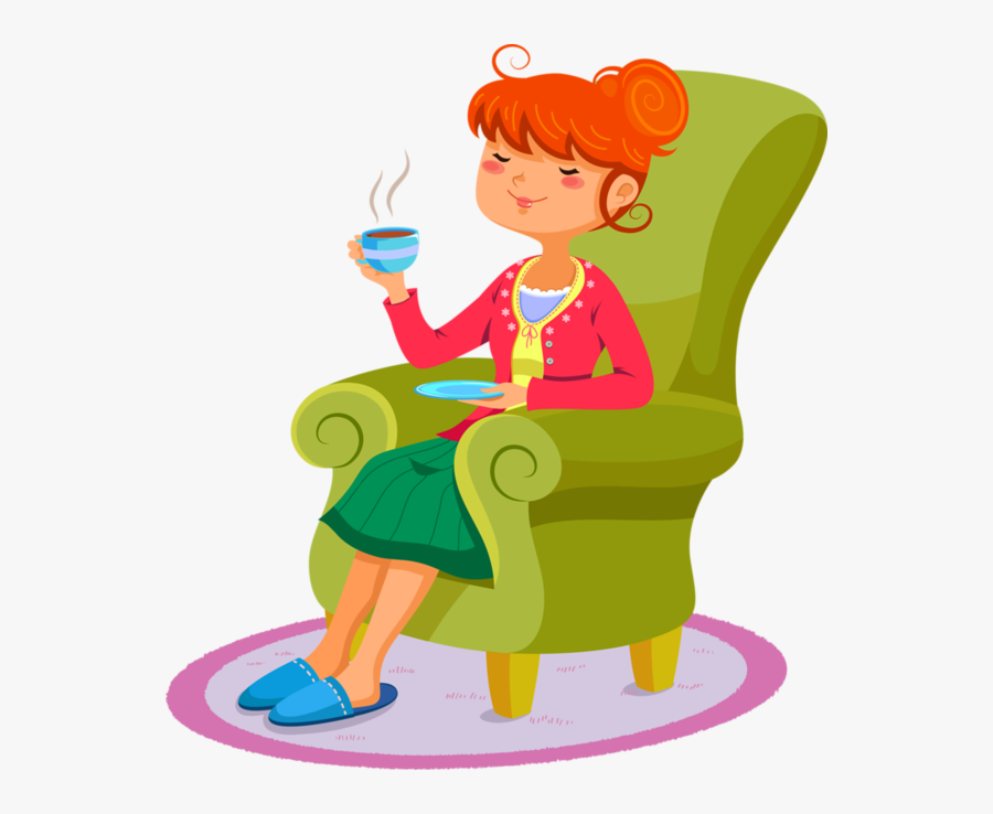 Drinking Tea Clip Art , Free Transparent Clipart - ClipartKey