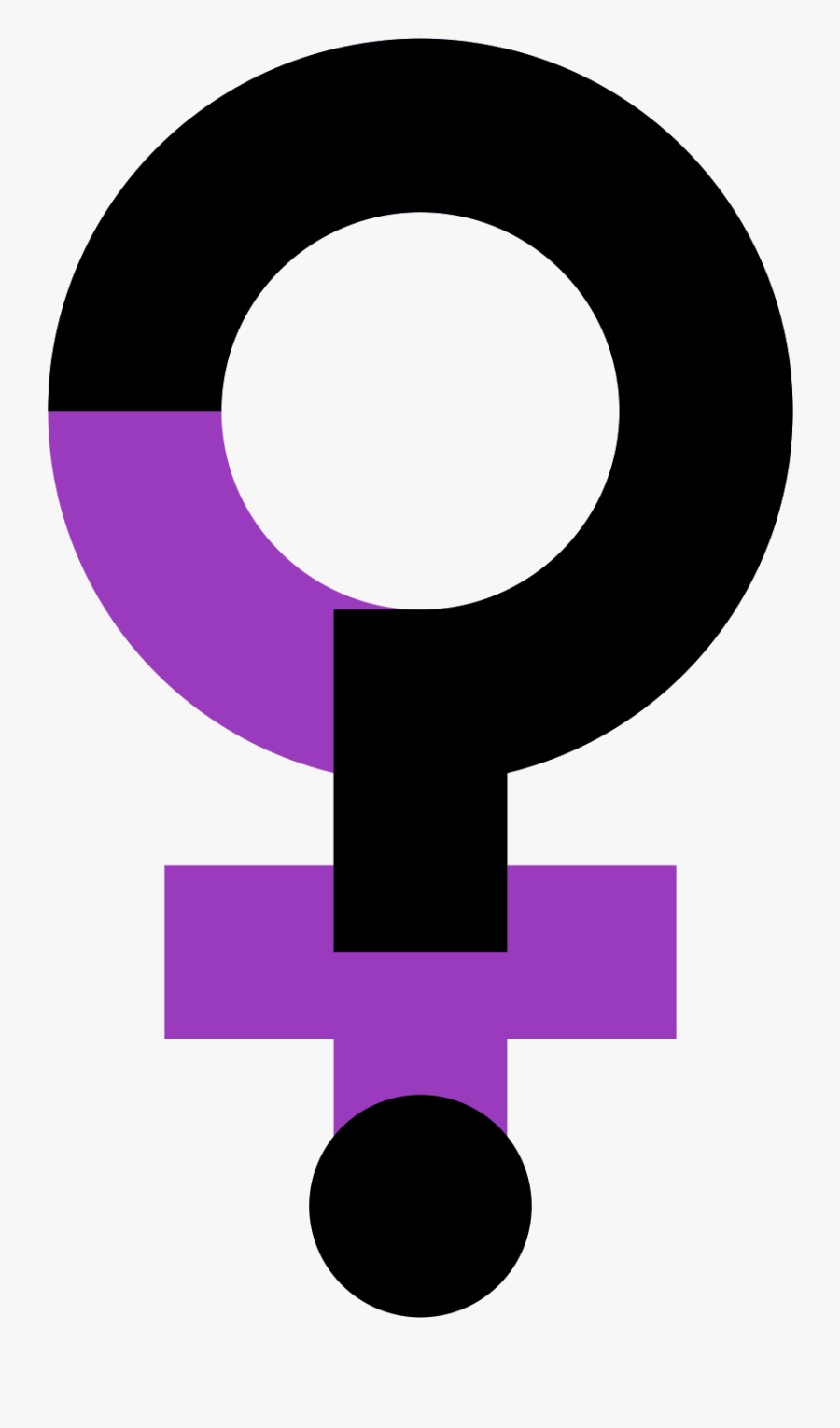 Transparent Feminist Symbol Png - Circle, Transparent Clipart