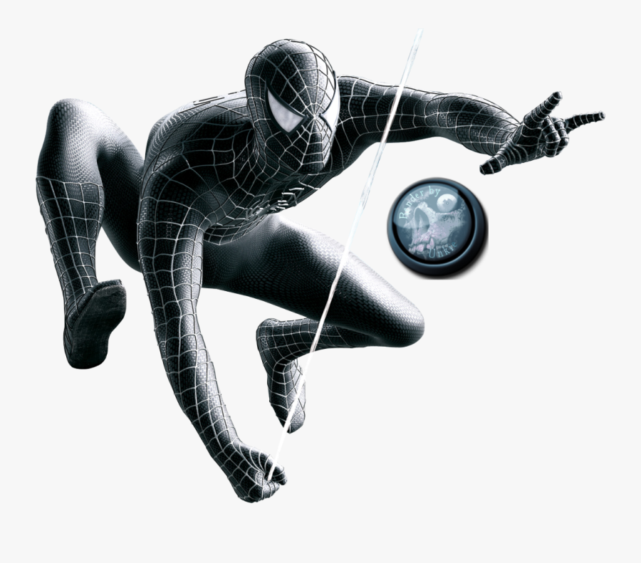 Spiderman Black Png, Transparent Clipart