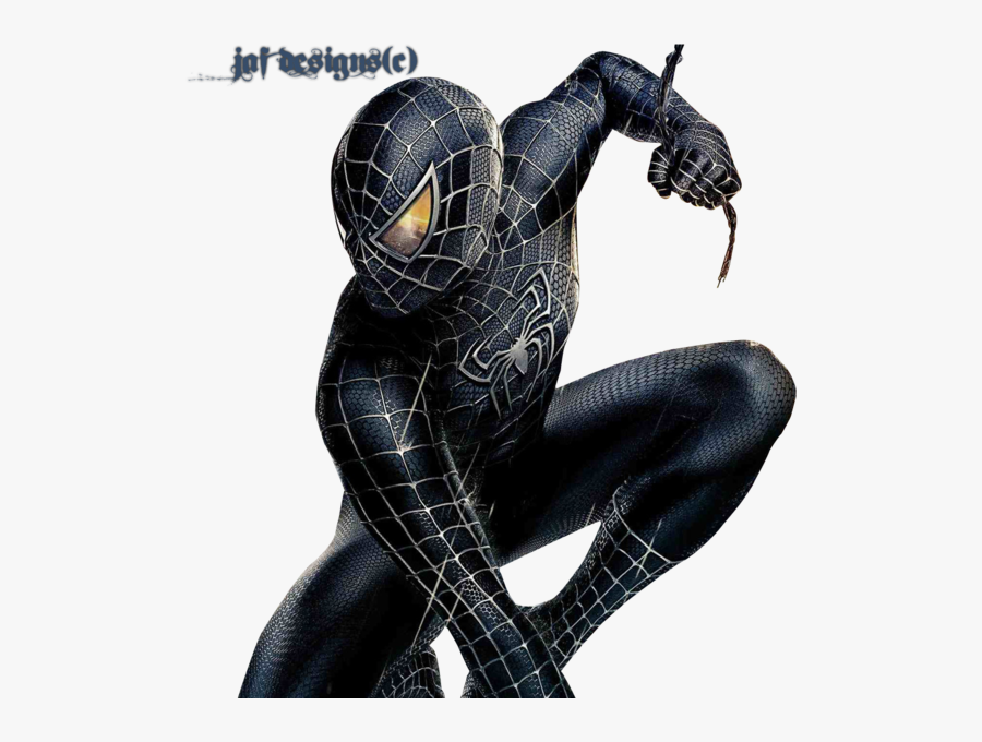 Black Spiderman Png - Black Spider Man Png, Transparent Clipart