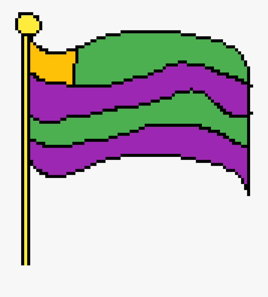 Alien Flag By Dancer-boy - Transparent Pride Flag Emoji, Transparent Clipart