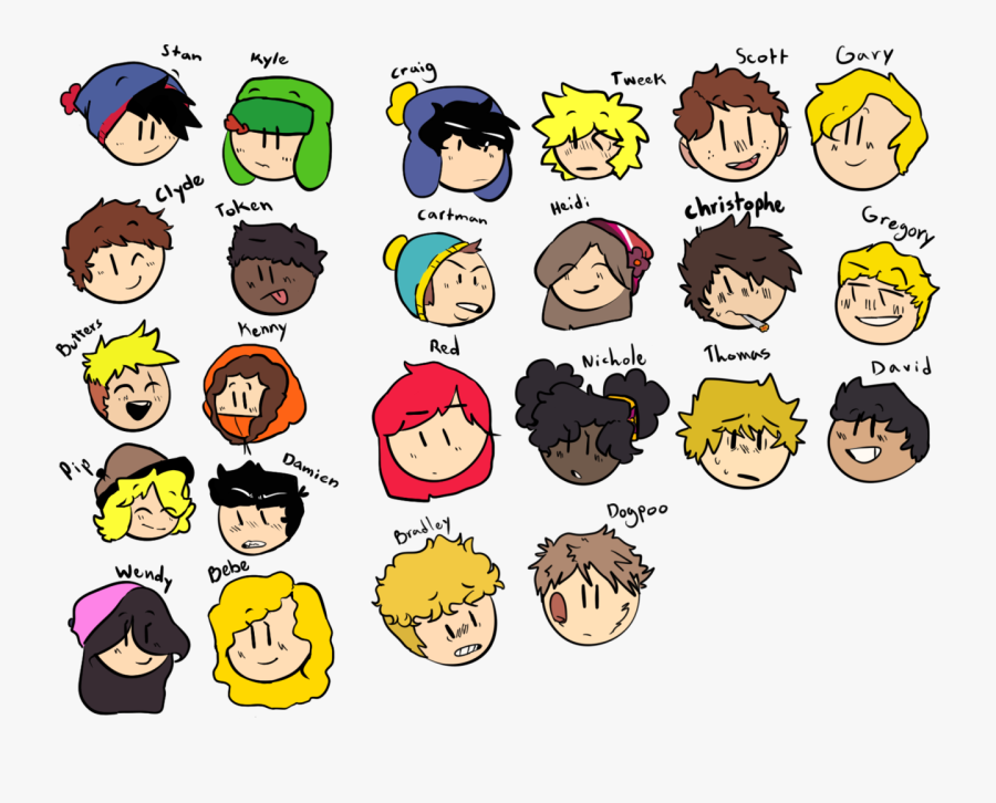 South Park Height Headcanon - South Park Height Headcanons, Transparent Clipart