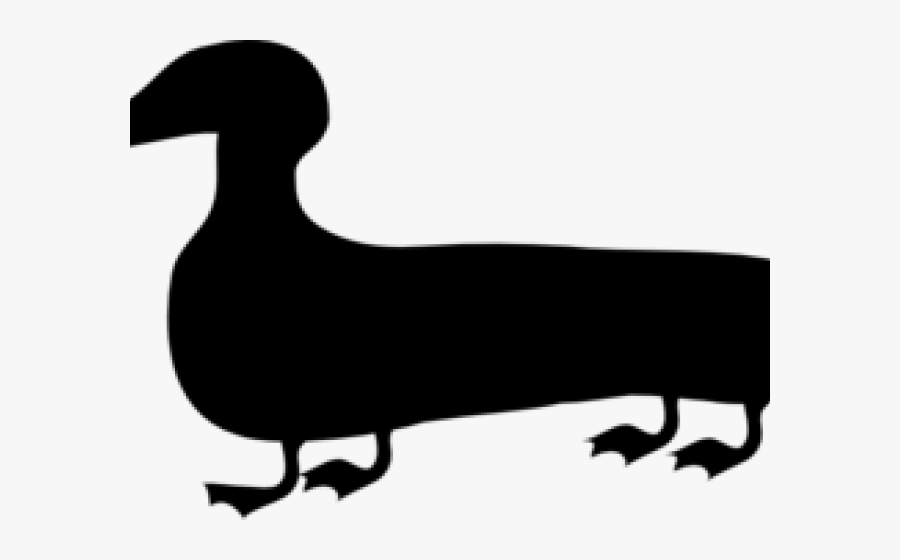 Weiner Cliparts - Duck, Transparent Clipart