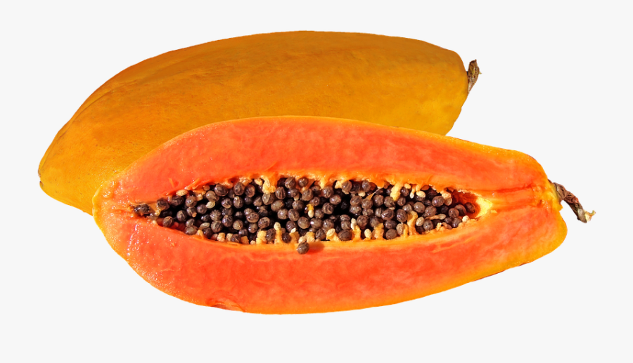 Papaya, Fruit, Tropical Fruit, Food, Fruit Bomb - Orange Papaya Fruits, Transparent Clipart